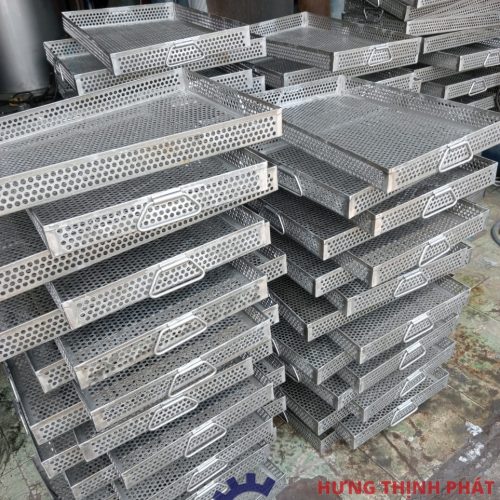 Rổ lưới inox