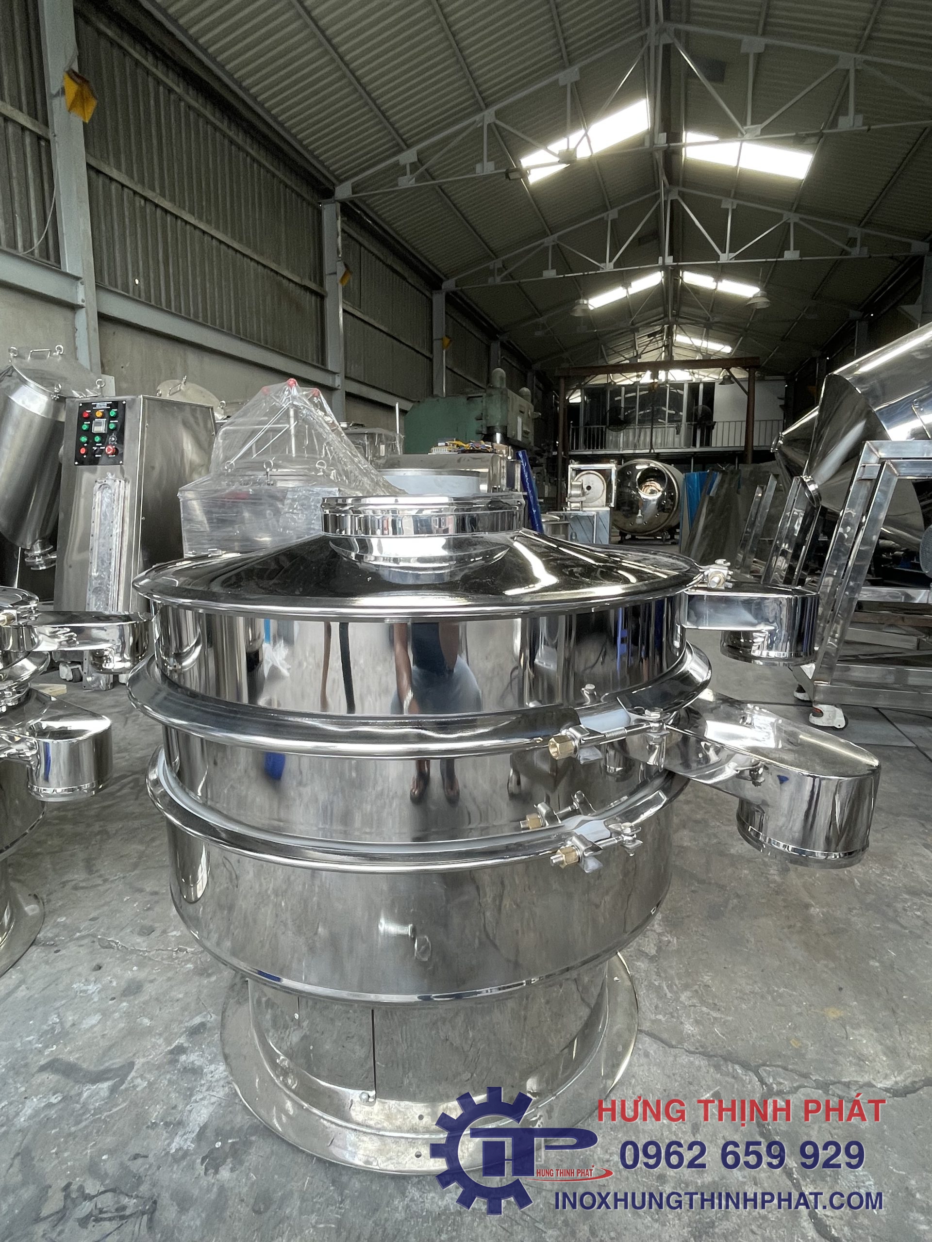 máy sàng rung tròn thực phẩm