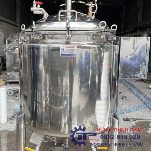 Nồi nấu áp xuất 200 lít